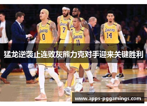 猛龙逆袭止连败灰熊力克对手迎来关键胜利